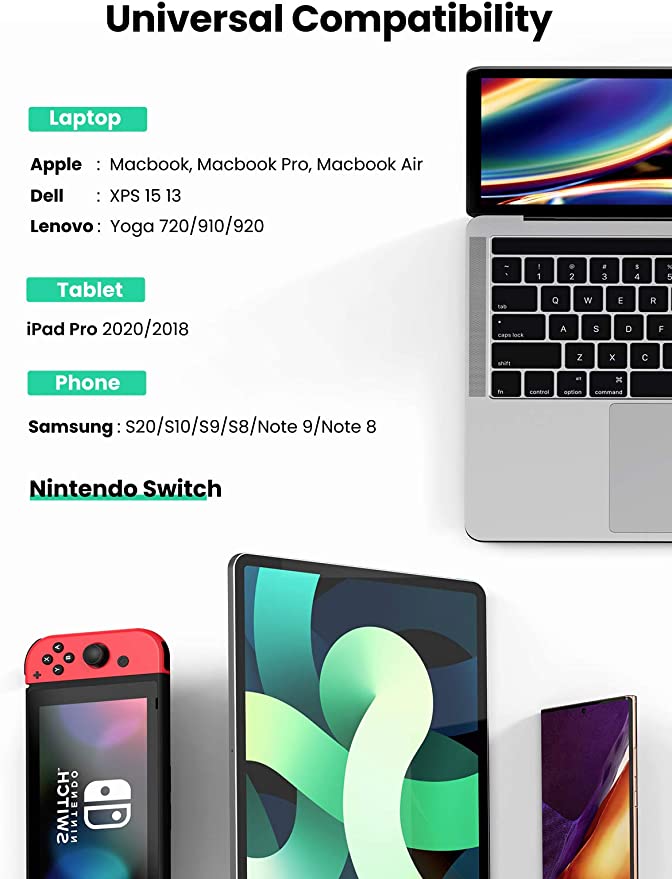 Adaptador USB-C a Ethernet Gigabit 1000Mbps MacBook Pro Air iPad Pro 2021 - Compro Apple