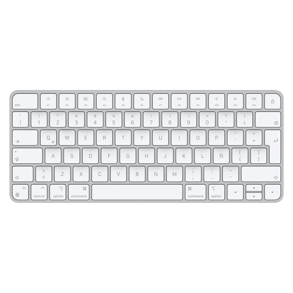 Teclado Bluetooth Apple Magic Keyboard  A2450 Blanco - Plata - Español Original - Compro Apple