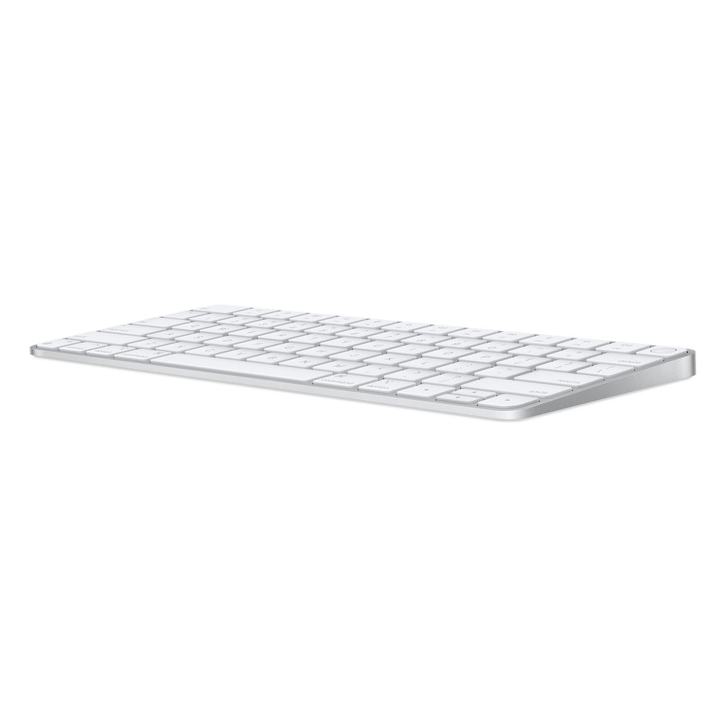 Teclado Apple Magic Keyboard Con Touch Id A2449 Blanco - Plateado Original - Compro Apple