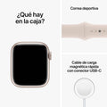 Apple Watch S8gps Caja Aluminio Blanco Estelar 41mm Sport Blanco - Compro Apple