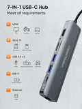 Adaptador USB C Multipuerto 7 en 1 - Compro Apple