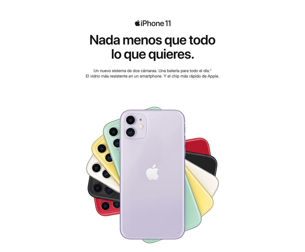 iPhone 11 - 128GB - Negro - Compro Apple