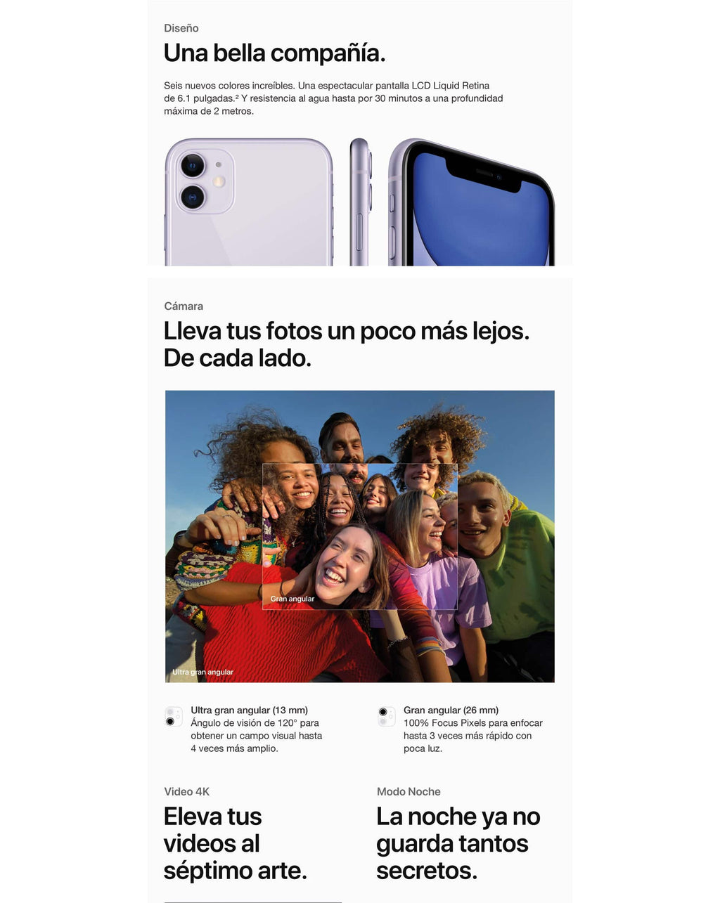 iPhone 11 - 128GB - Negro - Compro Apple