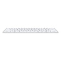 Teclado Apple Magic Keyboard Con Touch Id A2449 Blanco - Plateado Original - Compro Apple