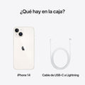 iPhone 14 128 GB Blanco Estelar  Simcard + Esim